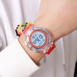 Skmei - 2481 - Heavy Duty Sports Digital Watch - red image 2