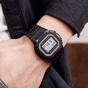 Skmei - 1456- Stainless Steel - Black image 2