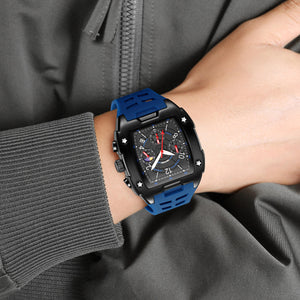 SKMEI - 9345 - Multifunctional Chronograph Quartz Watch - blue image 2