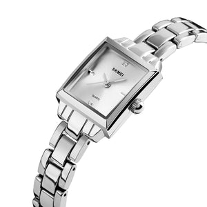 SKMEI - 2315 - Women Vintage Quartz Watch - silver/silver image 1