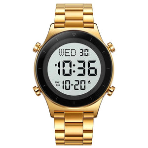 SKMEI 2079 Digital Electronic Waterproof Multifunctional - Golden