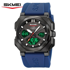 Skmei – 2418 – Bold Sports Edition Watch – Blue image 2