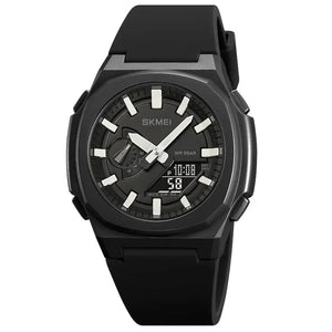 Skmei - 2091 - Digital Analog - Black/White-Black image 1
