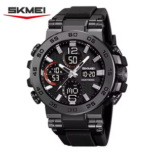 Skmei - 2499 - Analog Digital Dial Display - Black image 0