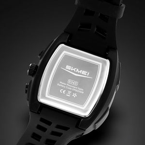 SKMEI - 9345 - Multifunctional Chronograph Quartz Watch - black image 2