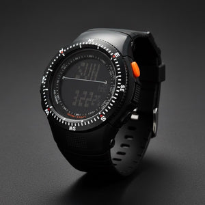 SKMEI - 0989 - Functional Quartz Digital Watch - black image 1