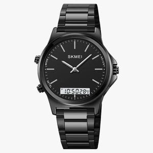 Skmei - 2120 - Electronic Luminous 30m Waterproof - Black/Black image 3