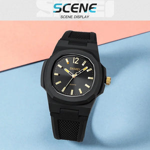 Skmei - 1717 - Quartz Sports Waterproof - Black image 1