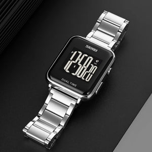 SKMEI - 1852 - Digital Countdown Electronic Movement - Silver image 2