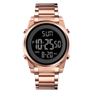 Skmei - 1611 - Advanced Digital Functions Watch - rose gold image 0