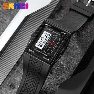 Skmei - 2213 - Digital Sport Watch - Black/White image 1