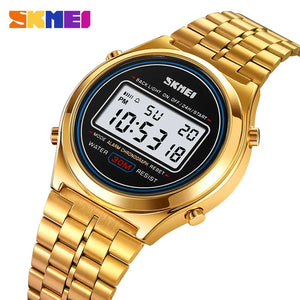 Skmei 2146 Luminous 50m Waterproof Mutifunctional - Gold image 4