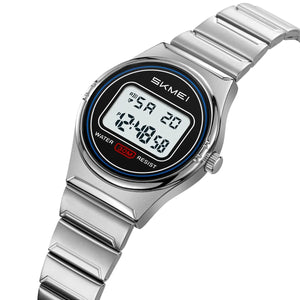 Skmei – 2338 – Women Digital Display Watch – Silver image 0