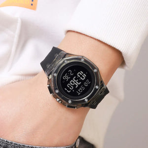 Skmei - 2481 - Heavy Duty Sports Digital Watch - black-black image 2