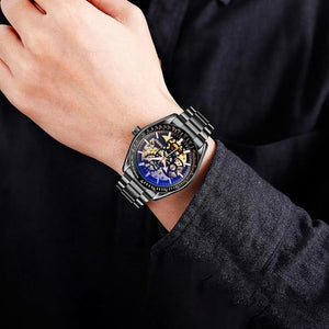 SKMEI - 9194 - Automatic Skeleton Machine - black image 4