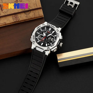 Skmei - 2219 - Digital Sports Watch - silver image 2