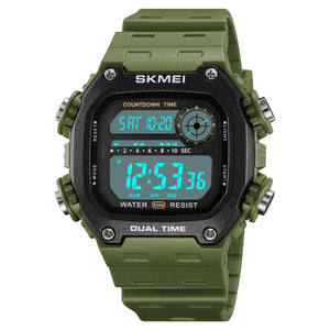 Skmei - 2126 - Luminous 50m Waterproof Mutifunctional - ArmyGreen image 4