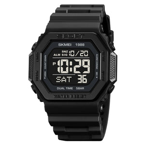 Skmei - 1988 - Street Armor Digital Watch - Black image 0