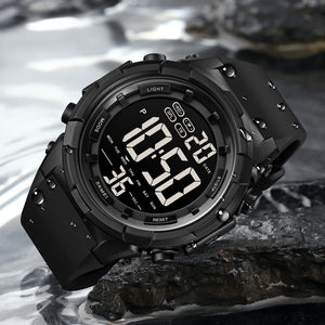 SKMEI - 1845 - High Quality Luxury Watch - Black image 2