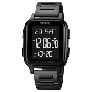 Skmei - 1859 - Digital Electronic LED Display Watch - black image 0