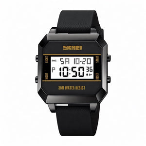Skmei - 1848 - Digital Waterproof LED Luminous - Black/White image 1