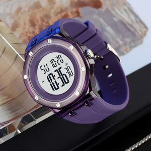 Skmei - 2489 - Women Stealth Core Digital Watch - Purple image 1