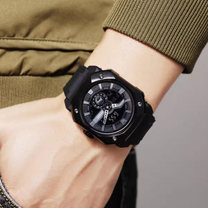 SKMEI - 2272 - Rugged Luxury Sports Watch - Black image 4