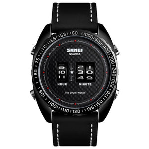 SKMEI - 1516 - High Quality Luxury Watch - Black/Black-Black image 1
