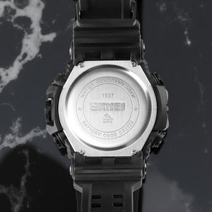 Skmei - 1637 - Warrior Dual Display Watch - Black image 3