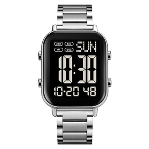 Skmei – 2259 – Digital Steel Watch – Silver/Black image 0