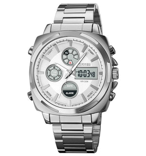 SKMEI - 1673 - High Quality Luxury Watch - Silver image 0