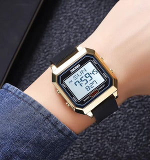 Skmei - 2150 - Digital Electronic Sports Watch - gold/black image 2