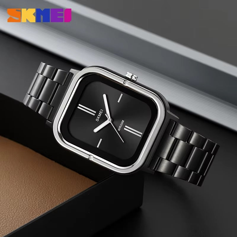 SKMEI - 2275 - 30m Waterproof Watch For Men - Silver image 1