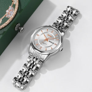 Skmei - 9264 - Women Stainless Steel Quartz - Silver/Silver image 1