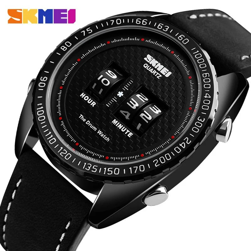 SKMEI - 1516 - High Quality Luxury Watch - Black/Black-Black image 0