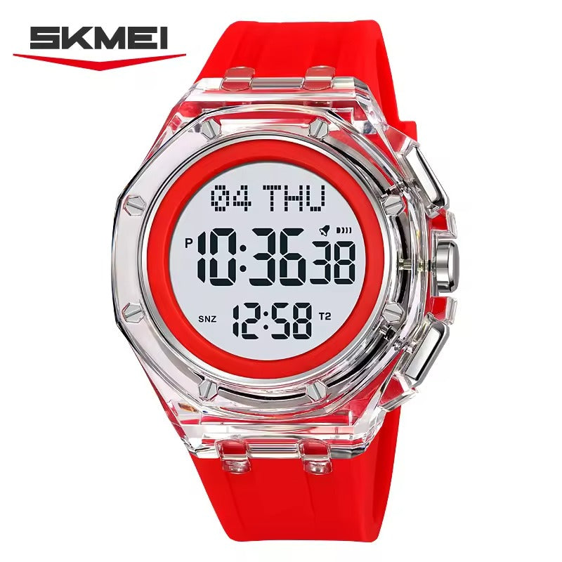 Skmei - 2481 - Heavy Duty Sports Digital Watch - red image 1