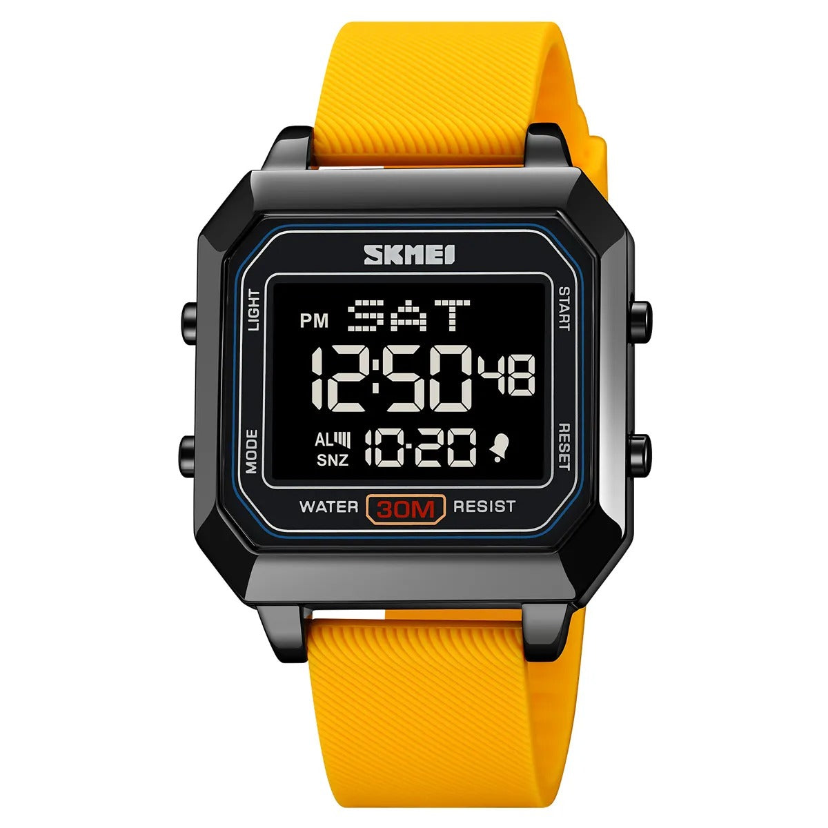 Skmei - 2150 - Digital Electronic Sports Watch - black/yellow image 0