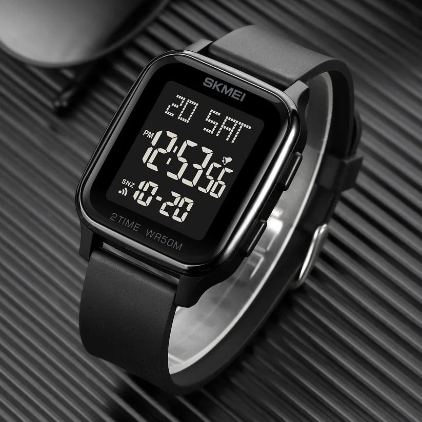 SKMEI - 1858 - High Quality Luxury Watch - Black image 0