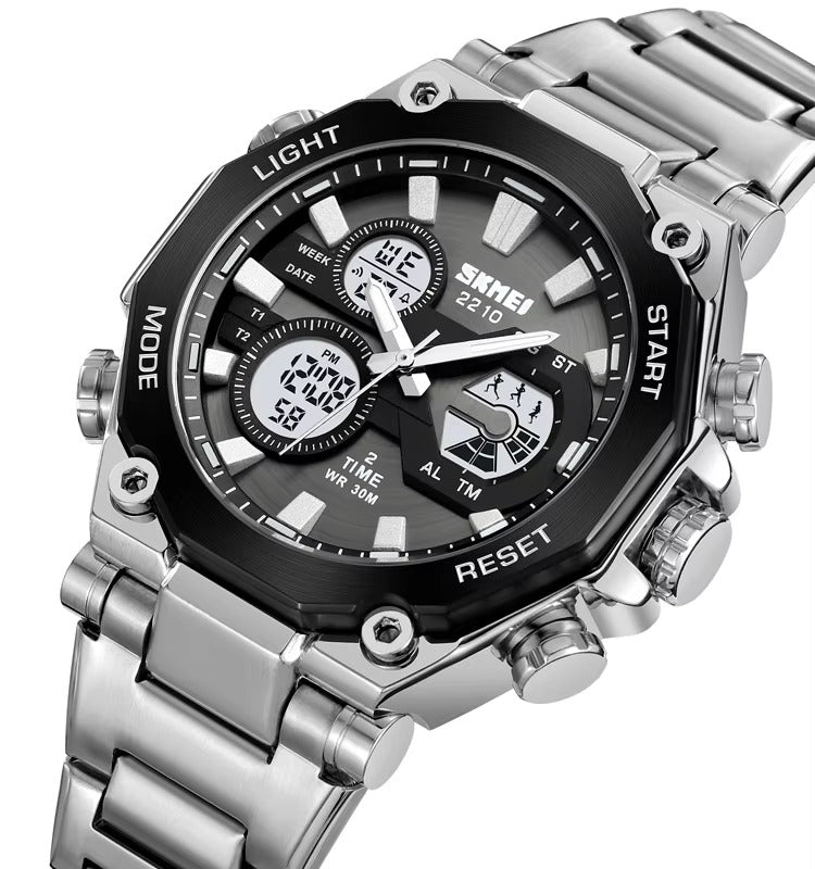 Skmei - 2210 - Digital Sport Watch - Silver image 0