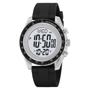 Skmei - 2045- Digital Multifunctional Luminous Waterproof - LightGrey image 0