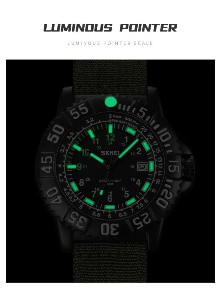 SKMEI - 9281 - High Quality Luxury Watch - Brown image 4