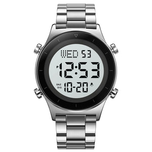 Skmei - 2079 - Digital Electronic Waterproof Multifunctional - Silver-Steel image 0