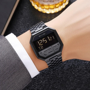Skmei - 2350 - Digital MultifunctionalSports Watch with Dual Time - Black image 3