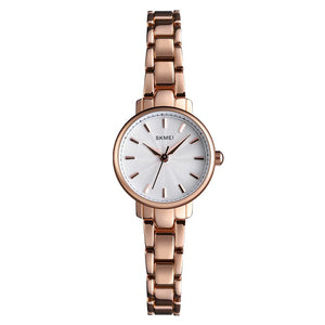 SKMEI 1410 Women Elegant Quartz Watch - RoseGold