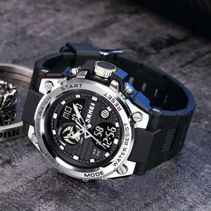 SKMEI 2031 Rugged Digital Sports Watch - Silver image 3