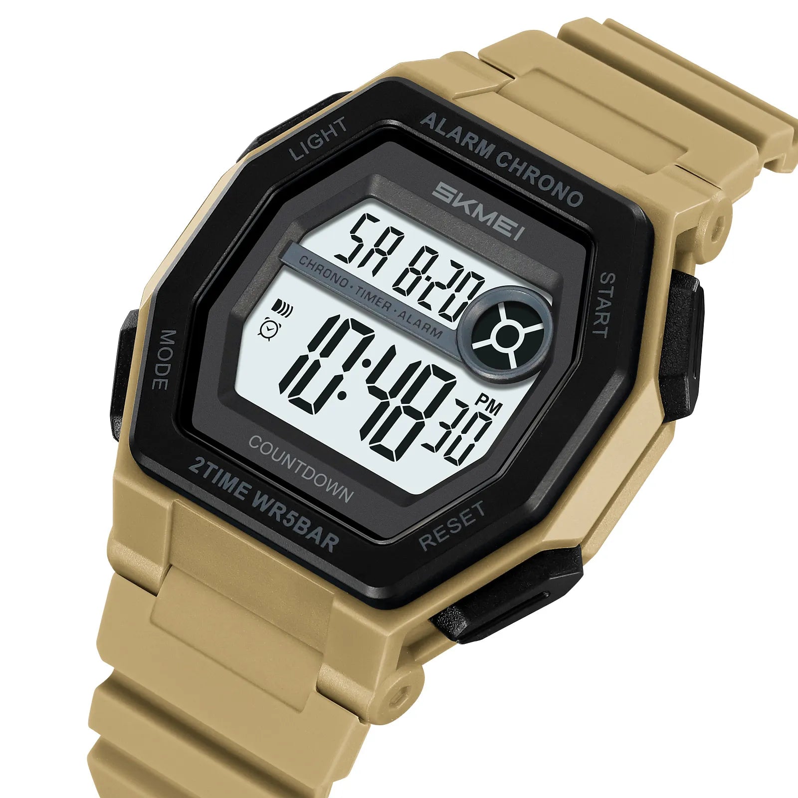 SKMEI - 2552 - Digital Sports Watch - apricot image 0