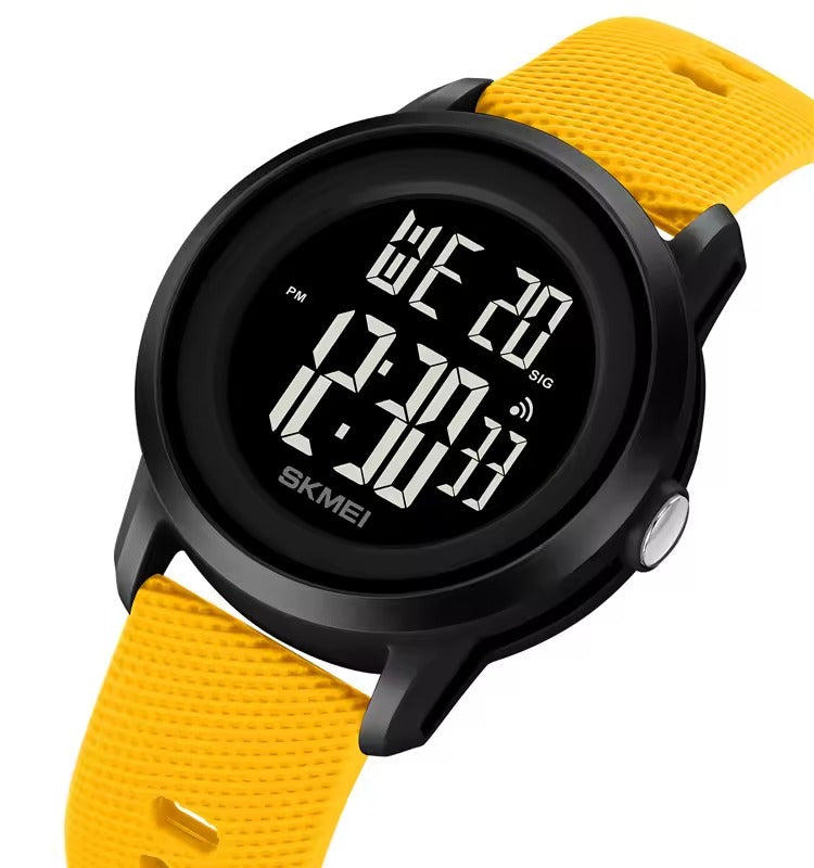 Skmei - 2218 - Active Day Digital Watch - Yellow image 0
