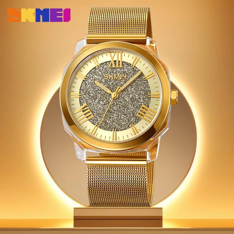SKMEI - 2278 - High Quality Luxury Watch - Gold image 0