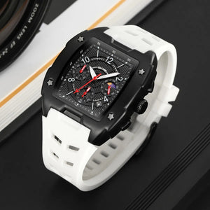 SKMEI - 9345 - Multifunctional Chronograph Quartz Watch - white image 2