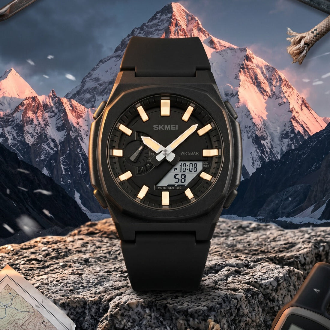 Skmei - 2091 - Digital Analog - Black/White-White – Skmei Watches